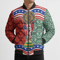 Custom Mexico Canada USA Bomber Puffer Jacket World Nations Football 2026