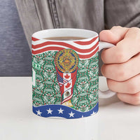 Custom Mexico Canada USA Ceramic Mug World Nations Football 2026