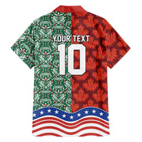 Custom Mexico Canada USA Hawaiian Shirt World Nations Football 2026