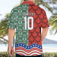 Custom Mexico Canada USA Hawaiian Shirt World Nations Football 2026