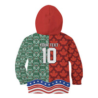 Custom Mexico Canada USA Kid Hoodie World Nations Football 2026