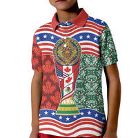 Custom Mexico Canada USA Kid Polo Shirt World Nations Football 2026