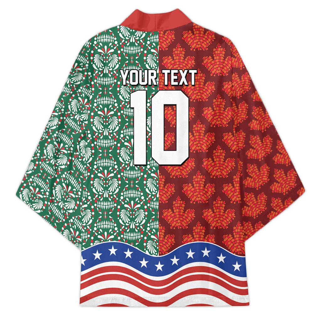 Custom Mexico Canada USA Kimono World Nations Football 2026