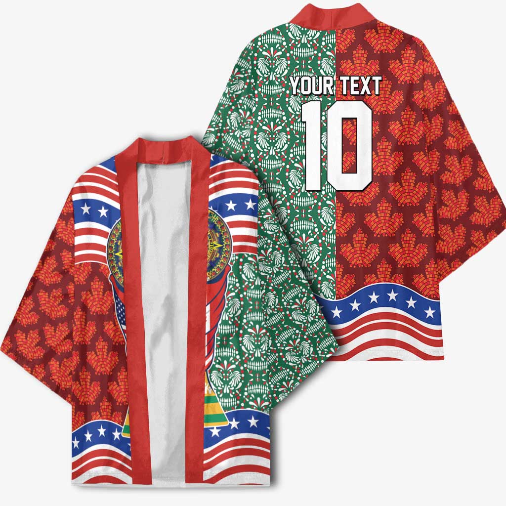 Custom Mexico Canada USA Kimono World Nations Football 2026