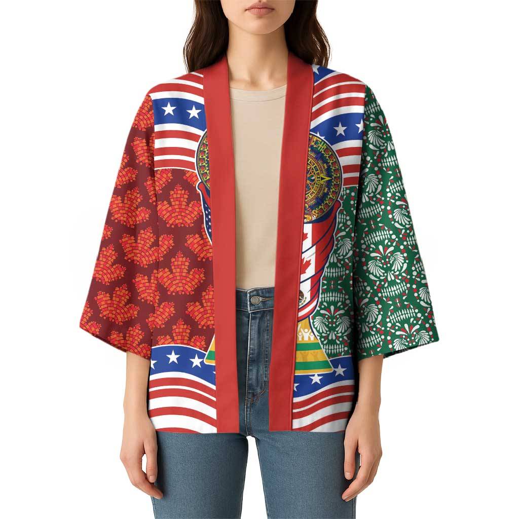 Custom Mexico Canada USA Kimono World Nations Football 2026