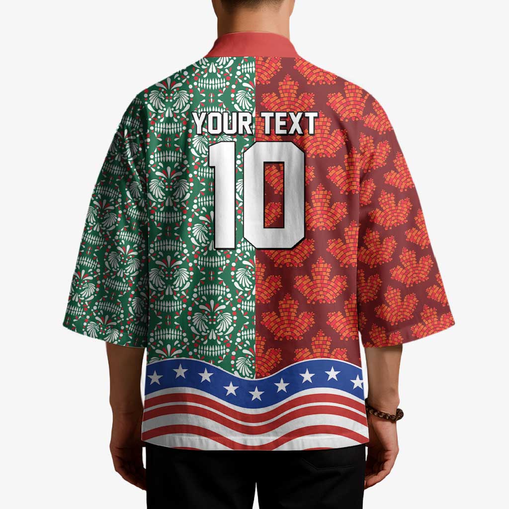 Custom Mexico Canada USA Kimono World Nations Football 2026