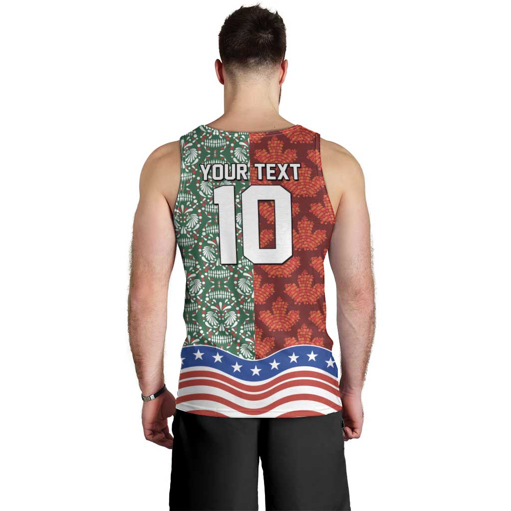 Custom Mexico Canada USA Men Tank Top World Nations Football 2026