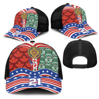 Custom Mexico Canada USA Mesh Trucker Cap World Nations Football 2026