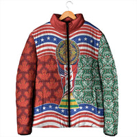Custom Mexico Canada USA Padded Jacket World Nations Football 2026
