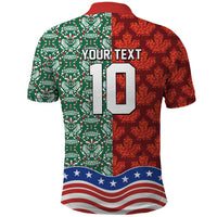 Custom Mexico Canada USA Polo Shirt World Nations Football 2026