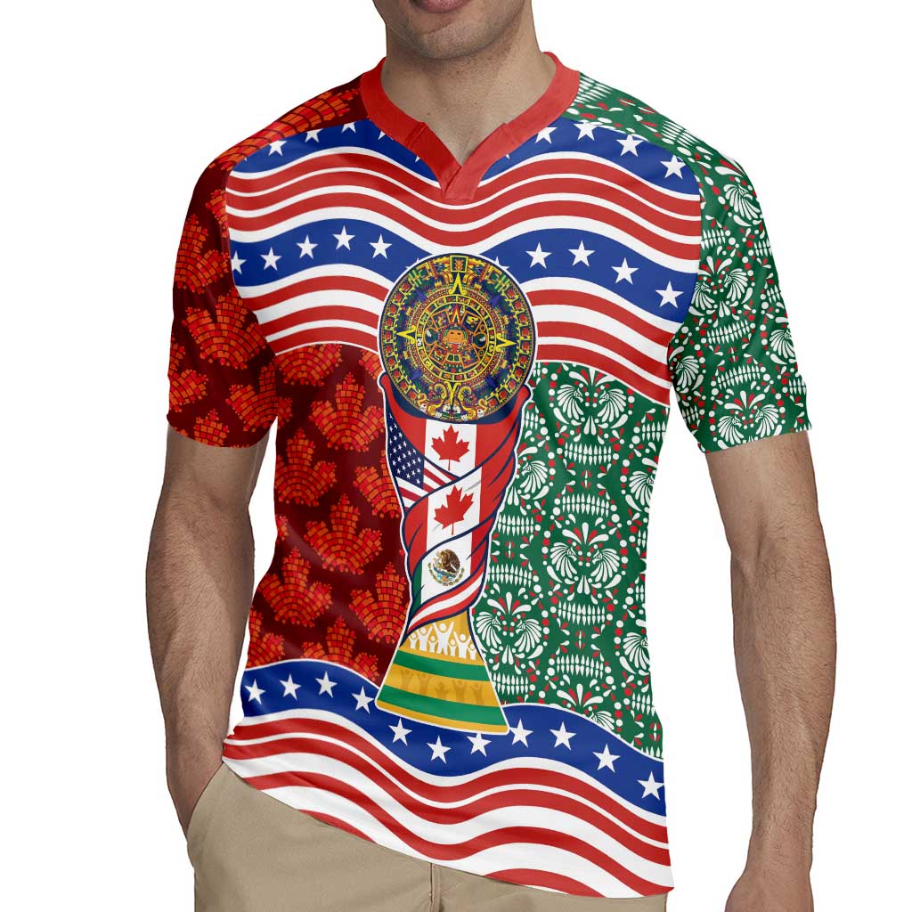 Custom Mexico Canada USA Rugby Jersey World Nations Football 2026