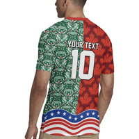 Custom Mexico Canada USA Rugby Jersey World Nations Football 2026