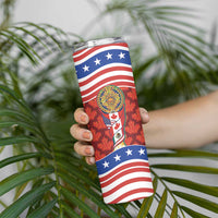 Custom Mexico Canada USA Skinny Tumbler World Nations Football 2026