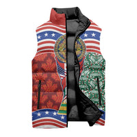Custom Mexico Canada USA Sleeveless Puffer Jacket World Nations Football 2026