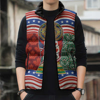 Custom Mexico Canada USA Sleeveless Puffer Jacket World Nations Football 2026