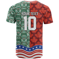 Custom Mexico Canada USA T Shirt World Nations Football 2026
