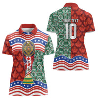 Custom Mexico Canada USA Women Polo Shirt World Nations Football 2026