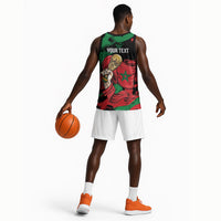 Personalized Morocco From Atlas To Victory Basketball Jersey Atlas Lions World Football Supporter Edition