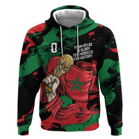 Personalized Morocco From Atlas To Victory Hoodie Atlas Lions World Football Supporter Edition