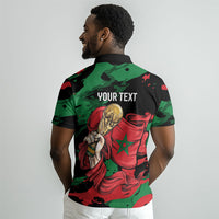 Personalized Morocco From Atlas To Victory Polo Shirt Atlas Lions World Football Supporter Edition LT9