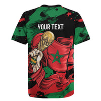 Personalized Morocco From Atlas To Victory Rugby Jersey Atlas Lions World Football Supporter Edition