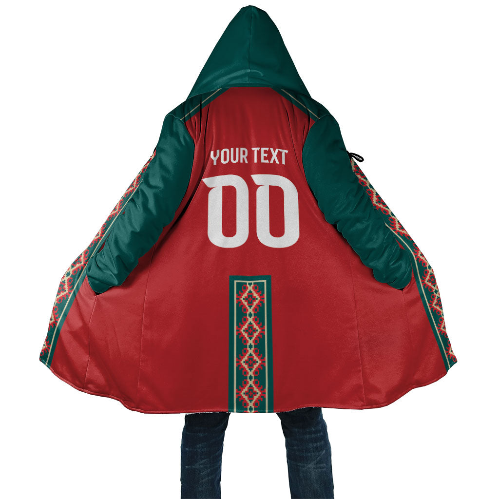 Custom Morocco Heritage Zellige Pattern Cloak Atlas Lions World Football Supporter Edition