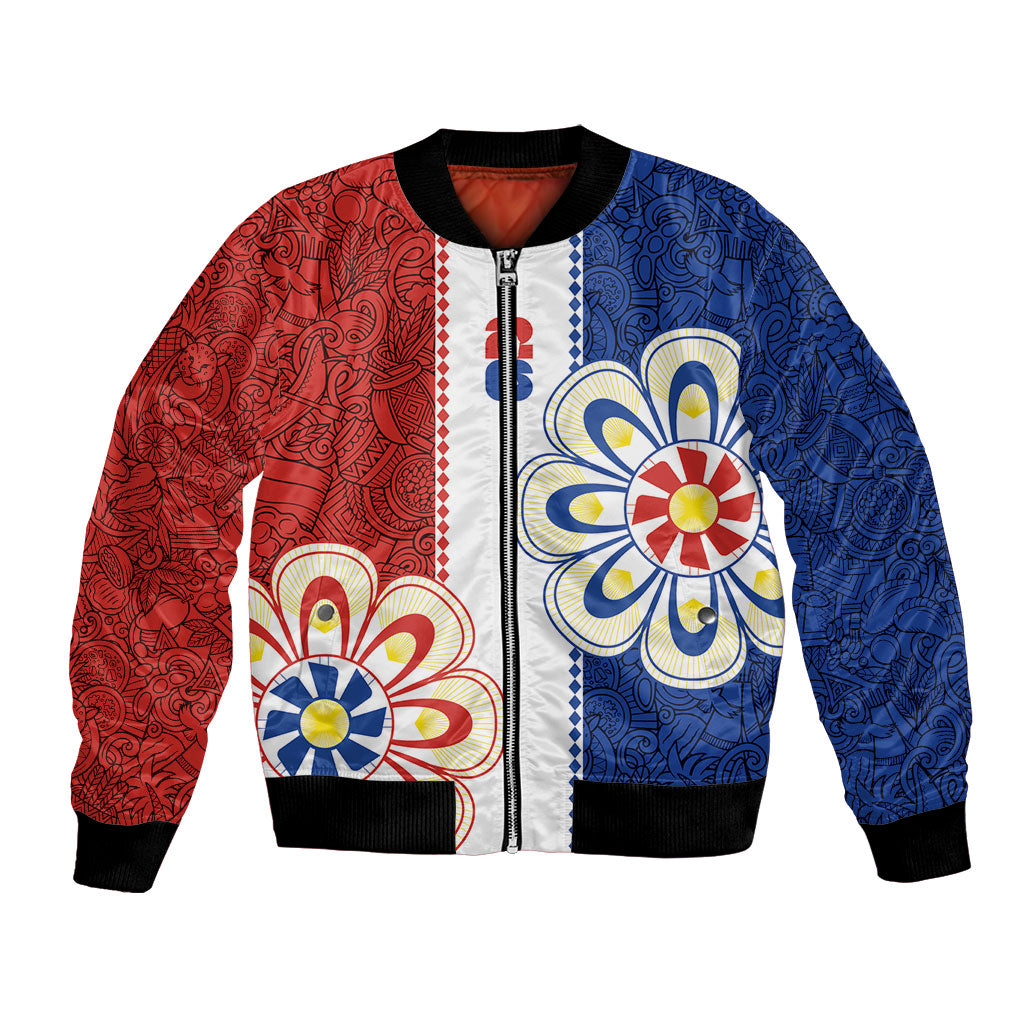 Vamos Paraguay Custom Bomber Jacket Nanduti Heritage Football Supporter