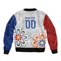 Vamos Paraguay Custom Bomber Jacket Nanduti Heritage Football Supporter