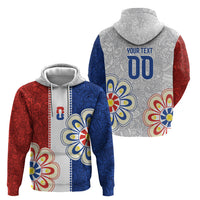 Vamos Paraguay Custom Hoodie Nanduti Heritage Football Supporter