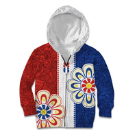 Vamos Paraguay Custom Kid Hoodie Nanduti Heritage Football Supporter