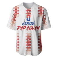 Vamos Paraguay Custom Baseball Jersey Ao Po'i Heritage Football Supporter