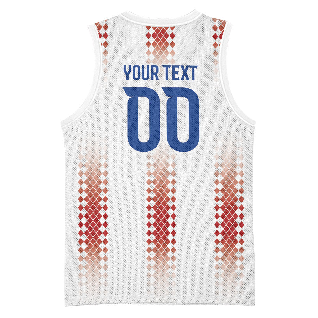 Vamos Paraguay Custom Basketball Jersey Ao Po'i Heritage Football Supporter