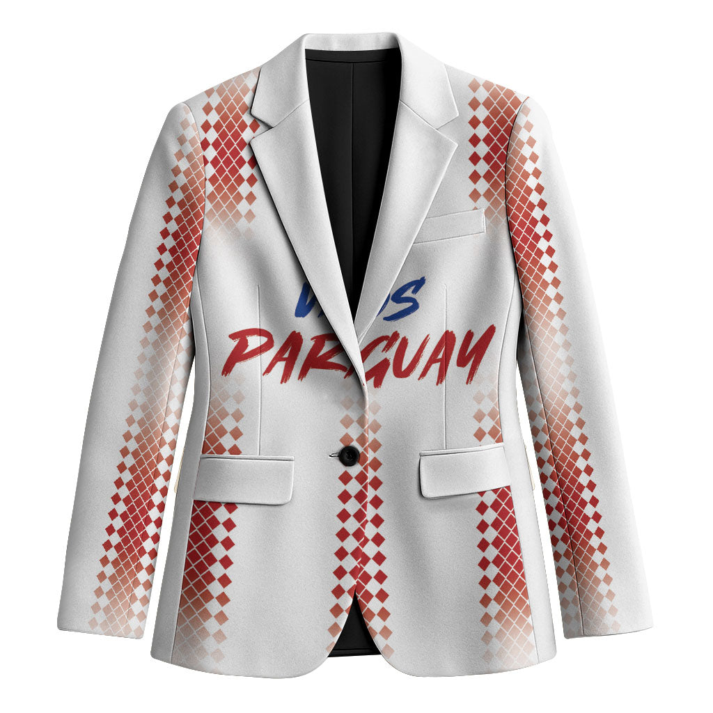 Vamos Paraguay Custom Blazer Ao Po'i Heritage Football Supporter