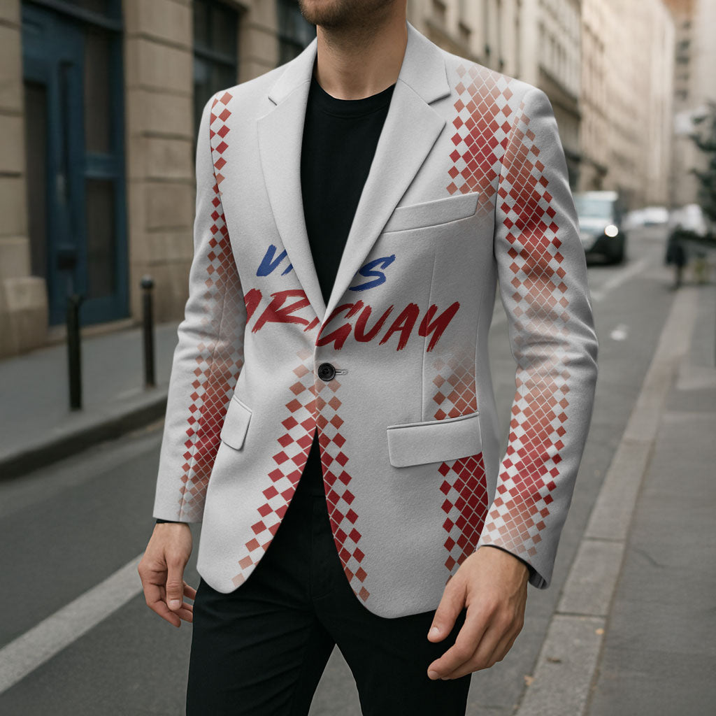 Vamos Paraguay Custom Blazer Ao Po'i Heritage Football Supporter