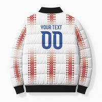 Vamos Paraguay Custom Bomber Puffer Jacket Ao Po'i Heritage Football Supporter