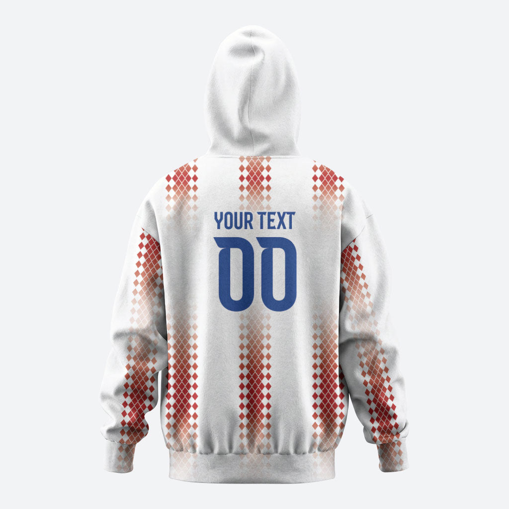 Vamos Paraguay Custom Hoodie Ao Po'i Heritage Football Supporter