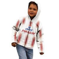 Vamos Paraguay Custom Kid Hoodie Ao Po'i Heritage Football Supporter