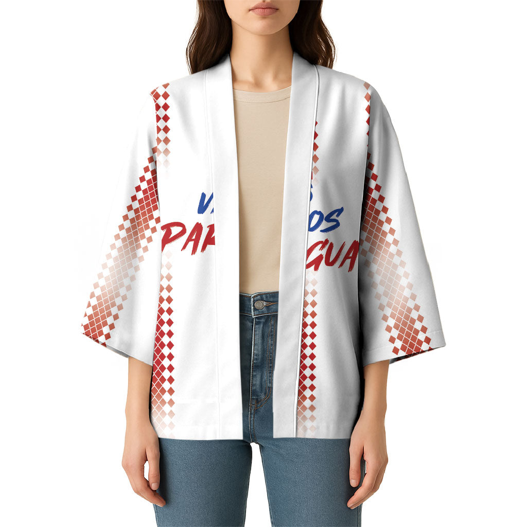 Vamos Paraguay Custom Kimono Ao Po'i Heritage Football Supporter