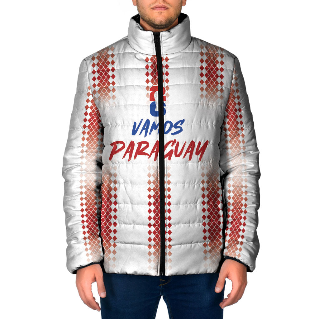 Vamos Paraguay Custom Padded Jacket Ao Po'i Heritage Football Supporter