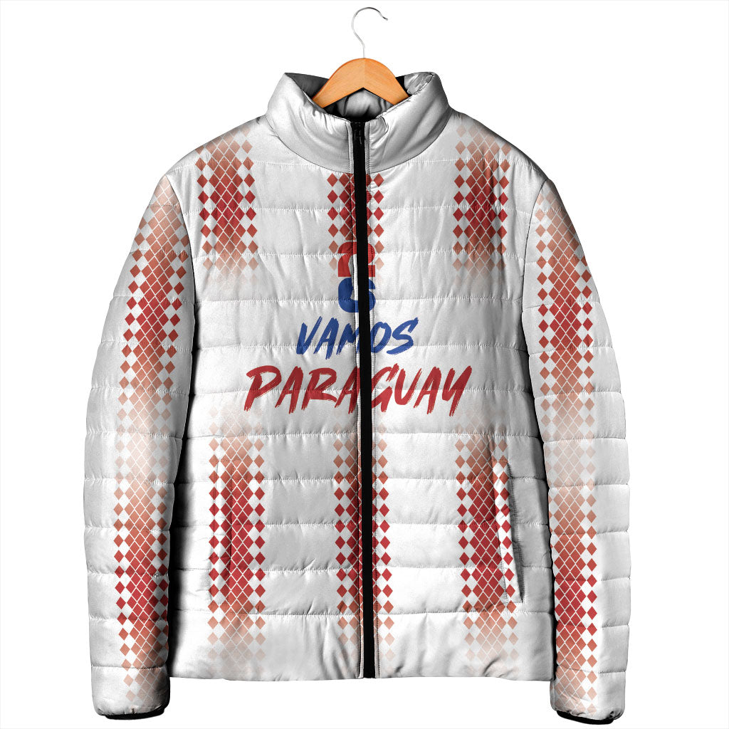 Vamos Paraguay Custom Padded Jacket Ao Po'i Heritage Football Supporter