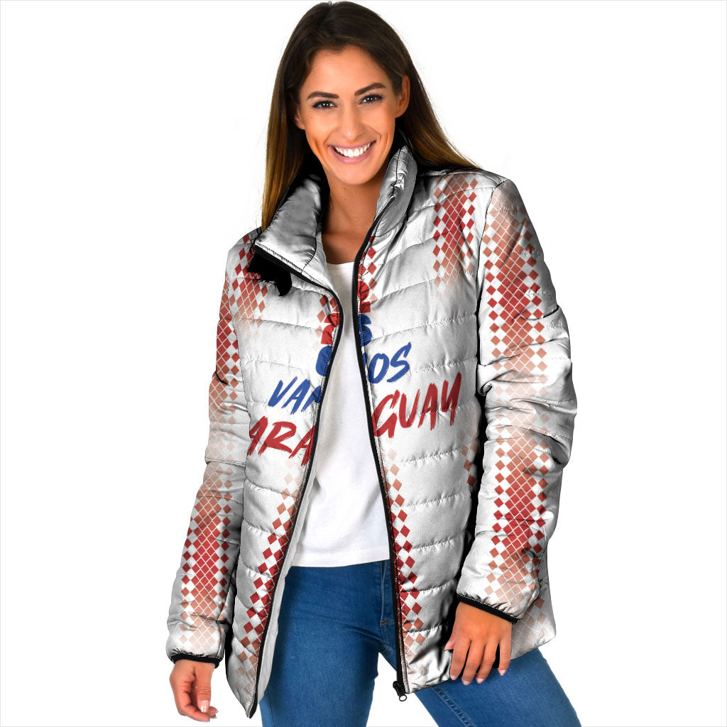 Vamos Paraguay Custom Padded Jacket Ao Po'i Heritage Football Supporter