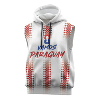 Vamos Paraguay Custom Sleeveless Hoodie Ao Po'i Heritage Football Supporter