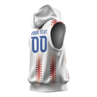 Vamos Paraguay Custom Sleeveless Hoodie Ao Po'i Heritage Football Supporter