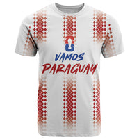 Vamos Paraguay Custom T Shirt Ao Po'i Heritage Football Supporter