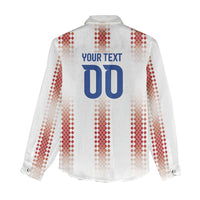 Vamos Paraguay Custom Women Casual Shirt Ao Po'i Heritage Football Supporter