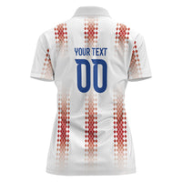 Vamos Paraguay Custom Women Polo Shirt Ao Po'i Heritage Football Supporter