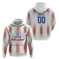 Vamos Paraguay Custom Zip Hoodie Ao Po'i Heritage Football Supporter