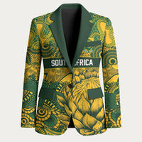 2026 Autumn Rugby Nations South Africa Custom Blazer Indigenous Tribal Patchwork Motif