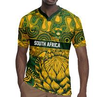 2026 Autumn Rugby Nations South Africa Custom Rugby Jersey Indigenous Tribal Patchwork Motif