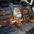 Capy-Boo-Ra Halloween Personalized Back Car Seat Cover Capybara Funny Spooky Ghost LT9 - Wonder Print Shop